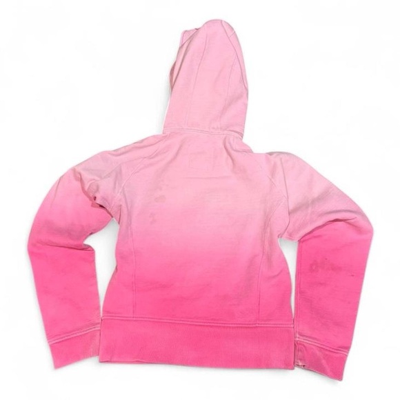 Y2K Lululemon Special Edition Pink Gradient Faded Scuba Zip Up Hoodie - Picture 2 of 6